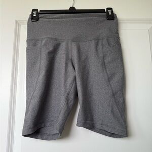 Gray Biker Short